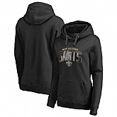 Women New Orleans Saints NFL Pro Line by Fanatics Branded Plus Size Arch Smoke Pullover Hoodie,baseball caps,new era cap wholesale,wholesale hats